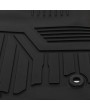 Floor Mats Compatible for 2013-2020 Toyota 4Runner, 2014-2020 Lexus GX460 All Weather Protector Mat Accessories Front Rear 2 Row Seat TPE Slush Liner Black