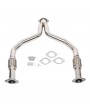 FOR 370Z Z34/G37 V36 VQ37VHR 08-16 STAINLESS RACING X/Y-PIPE/DOWNPIPE EXHAUST